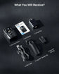 BOBLOV KJ25 Body Camera 3000mAh Battery for 13 Hours Video Shooting Audio Camcorders Night Vision Body Worn Mini Camera