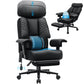 Executive Office Chair with Foot Rest and Waist Lumber Support - ElectronAge