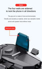 Sucker Car Phone Holder GPS Car Mount Stand GPS Cell Phone Holder Stand For iPhone 17 16 15 Pro Xiaomi Mobile Phone Accessories