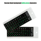 1PC Black Keyboard Stickers Russian Language Alphabet For Computer PC Dust Protection Laptop DIY Accessories