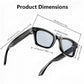 8MP camera smart glasses with 1080P HD video recording, 4K resolution, metal semi-rimless design, photochromic lenses