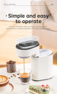 110V/220V Portable Italian coffee machine - Cold and hot dual-extraction espresso machine - Compact mini travel coffee machine