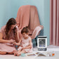 USB Portable Air Conditioner Fan Mini 3 Gears Home Desktop Cooling Fan LED Night Lamp Air Cooler for Room Office Camping 선풍기 - ElectronAge