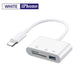 3 in 1 USB/Type C Multifunction Card Reader OTG SD TF Cards USB Memory Cards Reader Converter for MacBook Laptop Samsung