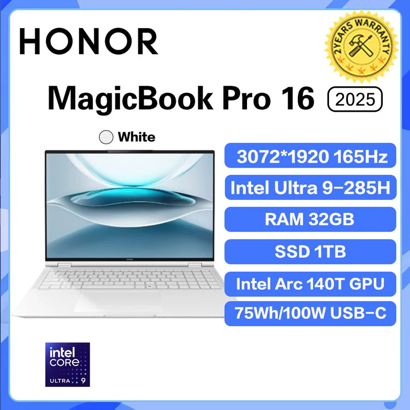 2025 Honor MagicBook Pro 16 Laptop - ElectronAge