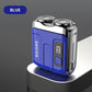 R-18 Mini Electric Smart Household Shaver Digital Display Dual Blade Rechargeable Shaver Powerful Beard Trimmer Tool