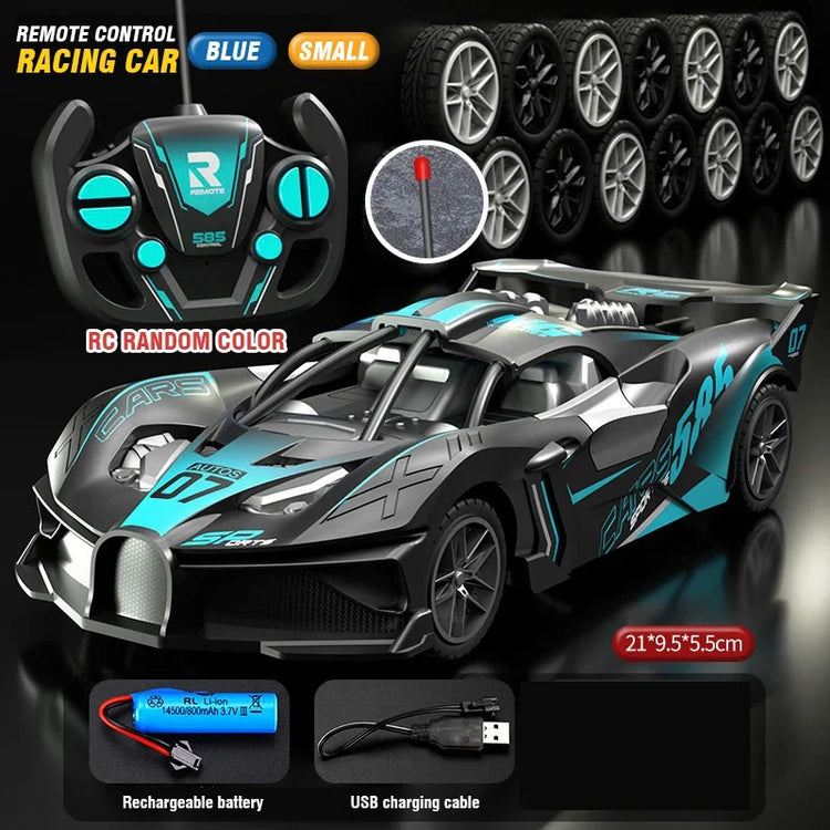 Rc Car 4Ch High-Speed Remote Control Drift Racing Car - ElectronAge