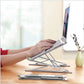 Laptop Stand For Macbook Folding Adjustable Aluminum - ElectronAge