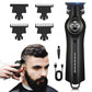 Professional Hair Clipper Ceramic Blade Male Hair Trimmer LED Display Haircut Machine USB charging