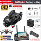 AE60 Ultra GPS Drone Profesional 8K HD Camera 3-axis gimbal Aerial Photography 12KM Obstacle Avoidance FPV Airdrop Fishing Drone