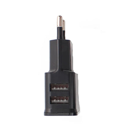 5V 2A Universal Power Adapter USB Dual Port AC DC Charger for iPhone Android Phone Tablet Device