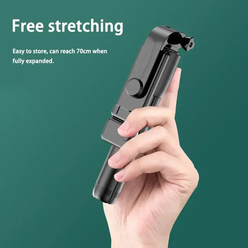 Selfie Stick Telescopic Travel Handheld Tripod - ElectronAge