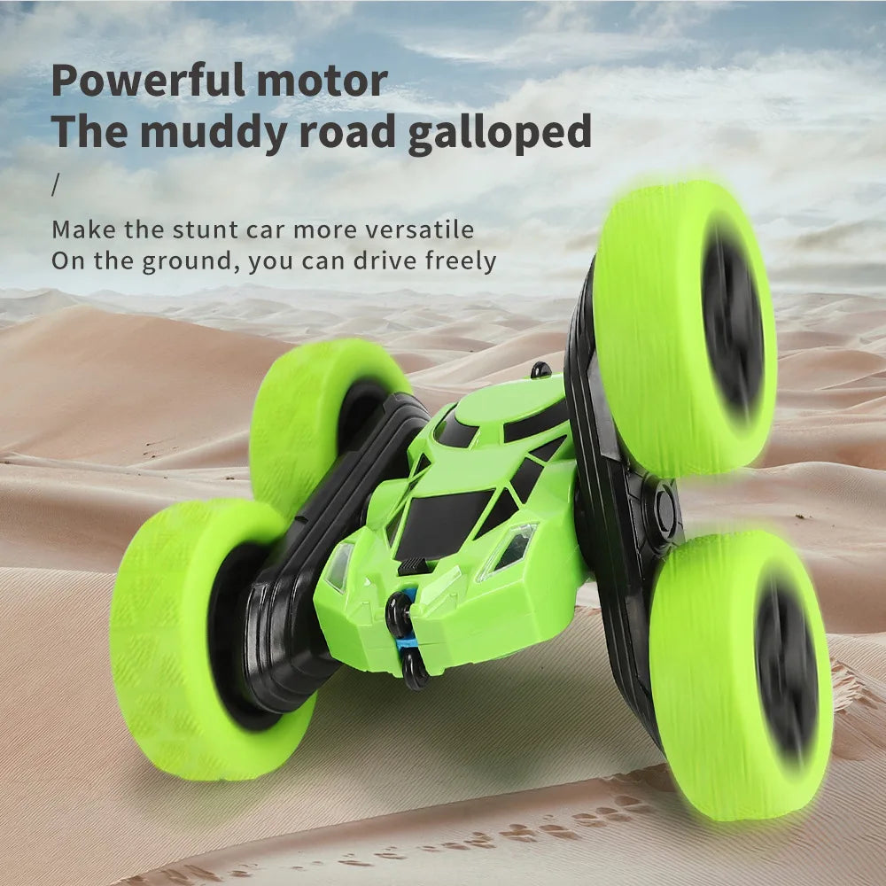 360-degree flipping double-sided stunt car - ElectronAge