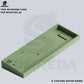 SUMREDA TF60 Aluminum Keyboard Shell GH60 60% Keys Layouts GH60 Keyboard Case For Wooting 60HE Mad 60he Win60 keyboard Cover