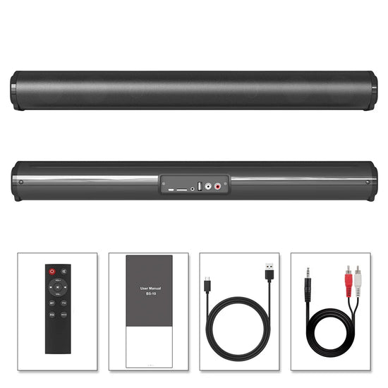 Sound Bar TV Sound System Bluetooth Speaker - ElectronAge