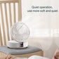 BreezeMate Portable Wall-Hanging Rechargeable Folding Fan