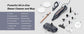 Steam Mop Cleaner with Rotating Mop Pad 10 in 1 Lightweight Spin Mop 1300W Powerful Floor Steamer for Home Hardwood Laminate VM6