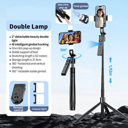 Tripod for Mobile Phone 360°Auto-Rotation