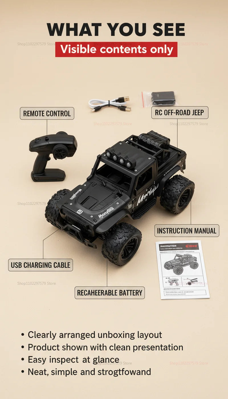 abay RC Car Alloy Off Road - ElectronAge