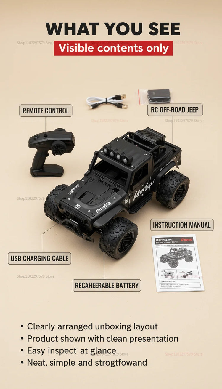 abay RC Car Alloy Off Road - ElectronAge