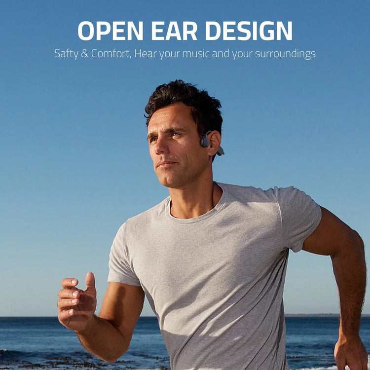 YWYW open ear run Bone Conduction Bluetooth Headphones - ElectronAge