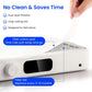 Professional Turbo Nail Dust Collector Two Hands Brushless Vacuum Cleaner Manicure Nail Tools Powerful Nail Fan Reusable Filter