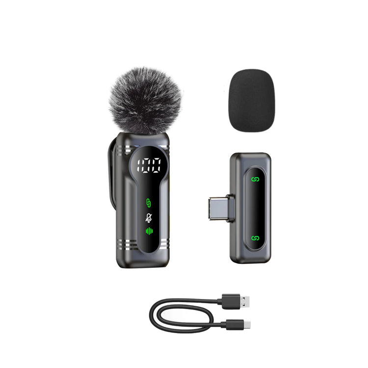 Tahnuhna Professional Wireless Lavalier Microphone - ElectronAge