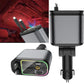 4 In 1 Retractable Car Charger Starlight In Car Roof 100w USB Type C Ports Super Fast Car Phone Charger Car Adapter for iphone