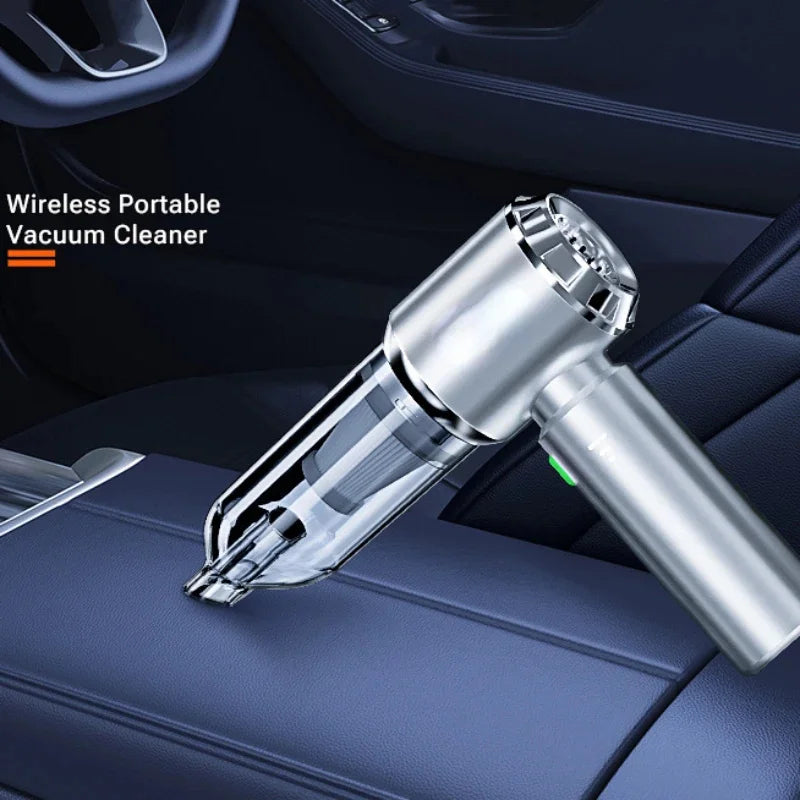 Youpin Car Vacuum Cleaner Strong Suction Cordless Wireless Cleaner Portable HandHeld Vacuum Cleaner Cleaning Machine New - ElectronAge