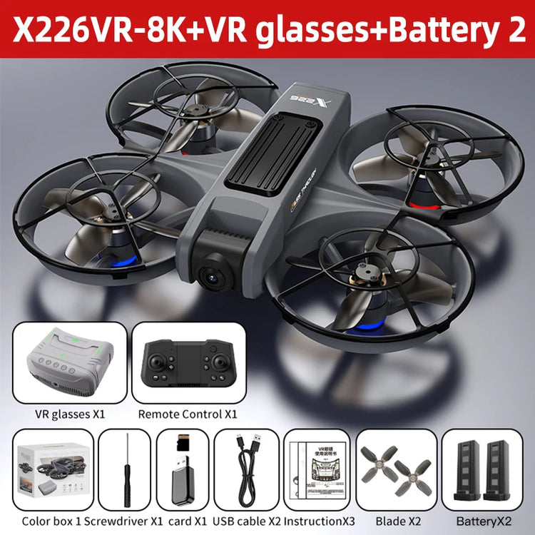 Lenovo X226 VR FPV 8K GPS Drone 4K HD Camera - ElectronAge
