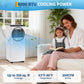 Adoolla Quiet 8000 BTU Portable AC Unit For Bedroom - ElectronAge