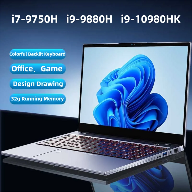 15.6" intel core i7-9750h gaming laptops - ElectronAge