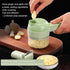 Wireless Electric Vegetable Cutter 4 in 1 - ElectronAge