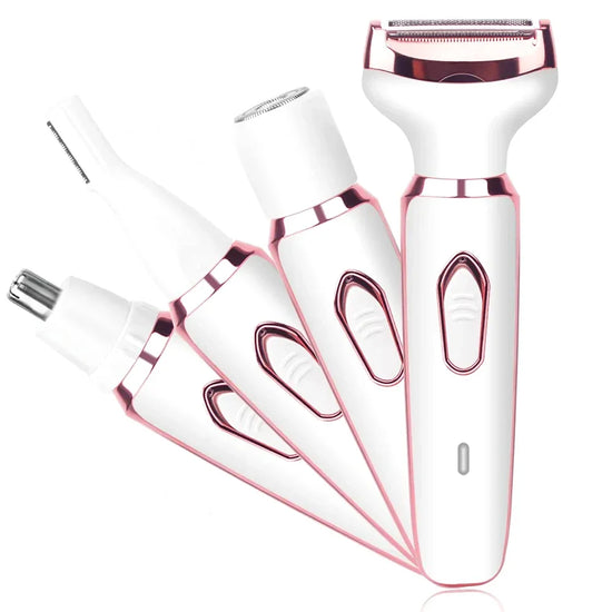 XMSJ 4 In 1 Electric Lady Shaver for Full Body Shaving - ElectronAge