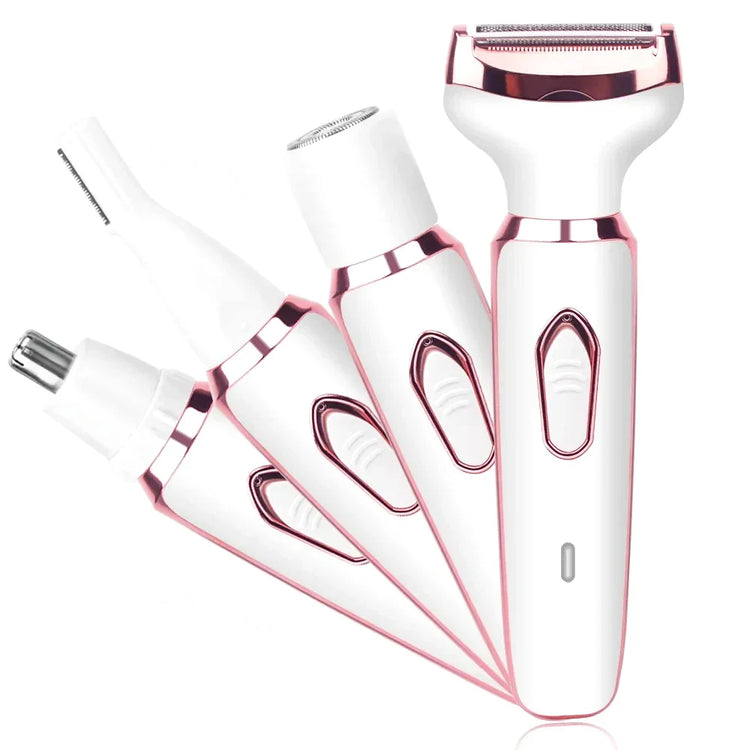 XMSJ 4 In 1 Electric Lady Shaver for Full Body Shaving - ElectronAge