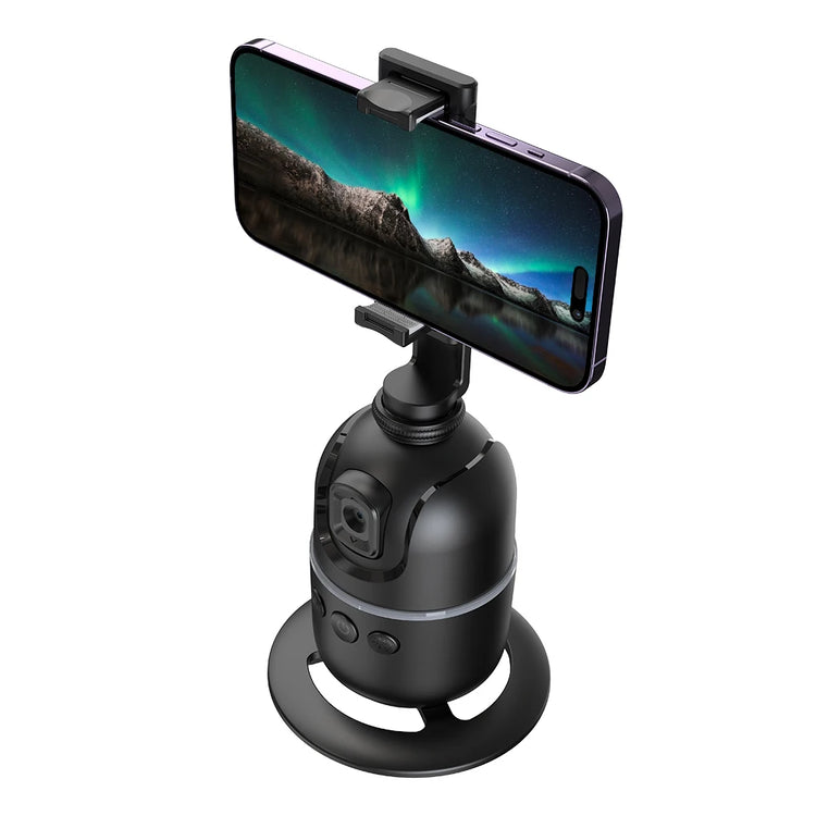 ALLOYSEED Auto Face Tracking Tripod 360° Rotation Auto Tracking Phone Holder - ElectronAge