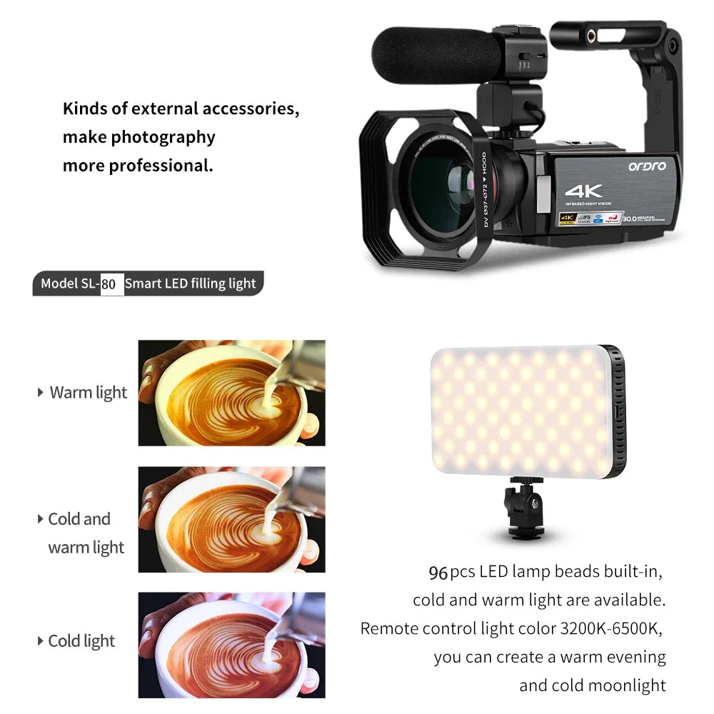 ANBONKER AE8 4K Sport Digital Video Camera - ElectronAge