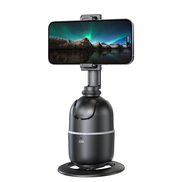 ALLOYSEED Auto Face Tracking Tripod 360° Rotation Auto Tracking Phone Holder - ElectronAge