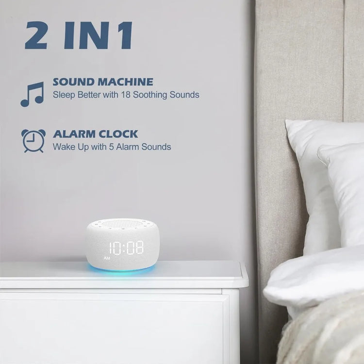 2 in 1 Sound Machine and Alarm Clock - ElectronAge