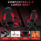 Ergonomic Gaming Chair with PU Leather Adjustable Swivel - ElectronAge