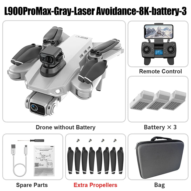Xiaomi Mijia L900 PRO MAX GPS Drone 4K Professional - ElectronAge