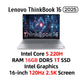 ThinkBook 16 2025 Lenovo Laptop Core 5 220H /7 250H 16G/32G DDR5 1TB SSD Intel Graphics 16-inch 120Hz 2.5K Screen Notebook PC