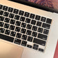 Ukraine version Silicone Keyboard Protector Cover Waterproof Dustproof Skin for MacBook M5 M4 M3 M2A3113 A3240 A3241 A3401 A3112