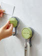 Strong Vacuum Suction Hooks Traceless No-Drilling Adhesive for Home Bathroom Kitchen Door Back Toilet Area Purpose Strong Hold