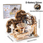 3D Wooden Puzzle DIY Marble Run Building Model Kit STEM Educational Construction Toys for Kids Adults Teens Boys Girls Gifts