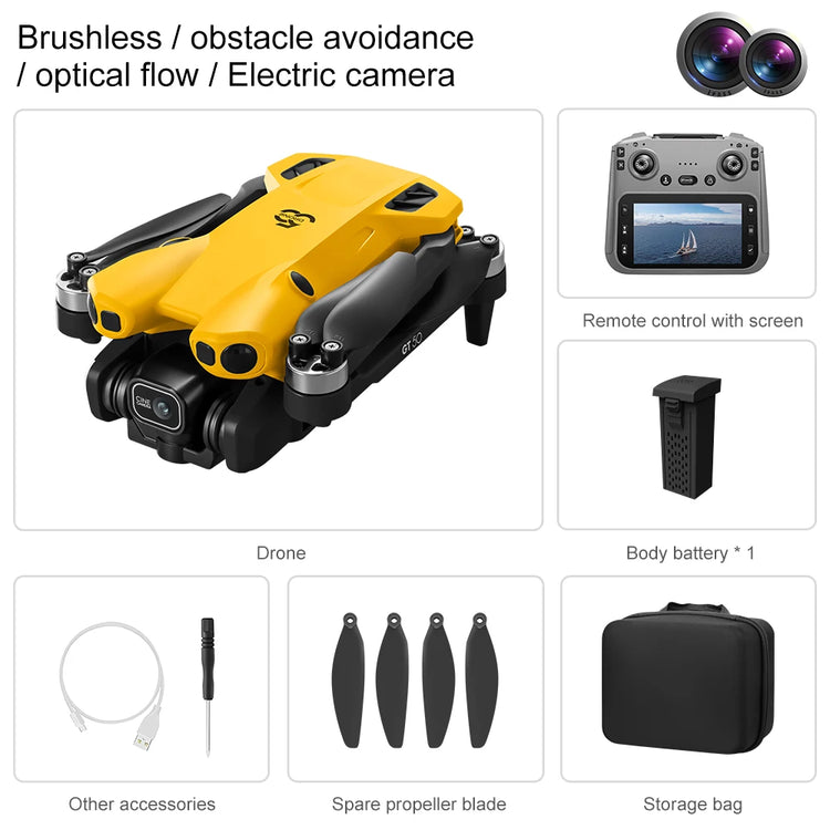 GT50 Pro Drone Factory 360° Obstacle avoidance - ElectronAge
