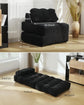 3-in-1 34" Folding Sofa Bed with Pillow Boneless Matress with Back Support Comfy Portable Convertible Sleeper Chair Floor Sofa