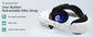 TRANSNOVO Adjustable Head Strap Compatible with Oculus Quest 2 and Meta Quest 2 Comfortable and Ergonomic VR Accessory for Enha