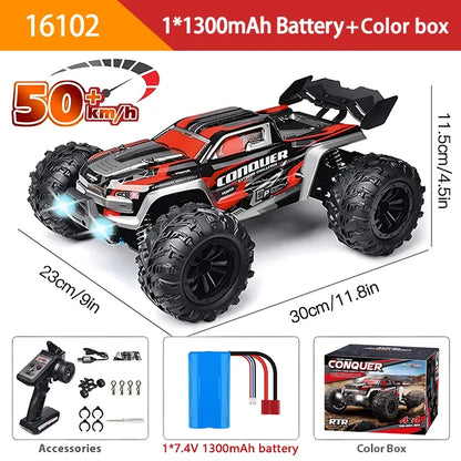 Gowinbaby 1:16 RC High Speed Car Off-Road 4WD Monster Truck