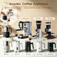 BioloMix 5-in-1 Milk Frother with Upgraded LED Display Touch Screen - Hot And Cold Foam Maker Milk Warmer for Coffee Latte